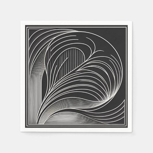 Curved Line Motion Servet (Voorkant)