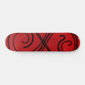Curved Line Skateboard (Horizontaal)