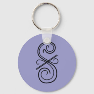 Curved Line Sleutelhanger