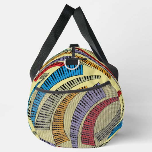 Curved Piano Keys Pattern Plunjezak (Rechts)