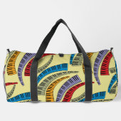 Curved Piano Keys Pattern Plunjezak (Achterkant)