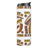 Curved Piano Keys Thermosbeker (Gedraaid links)