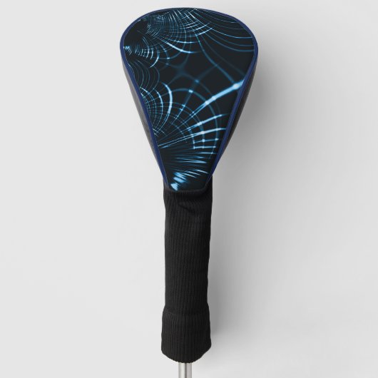 Curved sharp claws or thorns of royal blue golfheadcover (Voorkant)