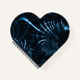 Curved sharp claws or thorns of royal blue notitieboek