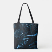 Curved sharp claws or thorns of royal blue tote bag (Achterkant)