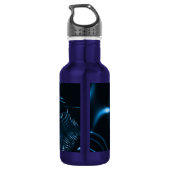 Curved sharp claws or thorns of royal blue waterfles  (Achterkant)