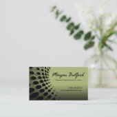 Curved Stippen Marketing Consultant PR Afbeelding Visitekaartje (Staand voorkant)