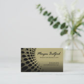 Curved Stippen Marketing Consultant PR Afbeelding Visitekaartje (Staand voorkant)