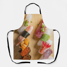 Curved Sushi Delight Apron  Schort