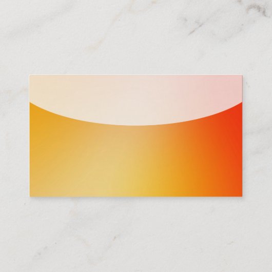 Curved Top v4d - Visitekaartje zacht gradiënten (Achterkant)