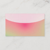 Curved Top v4d - Visitekaartje zacht gradiënten (Achterkant)
