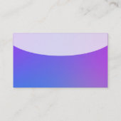 Curved Top v4d - zachte verlopen Visitekaartje (Achterkant)