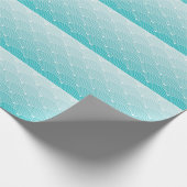 curvegolven:  geometrisch patroon cadeaupapier (Hoek)