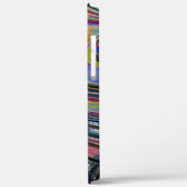 Curven die lijken op een ruimteweg, kleurrijke ink Case-Mate iPhone case (Achterkant / Links)