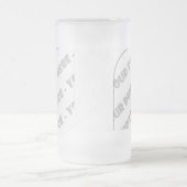 Curven Foto van Stein - Creëer uw eigen Matglas Bierpul (Center)