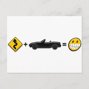 Curven + MX5 = Fun Briefkaart