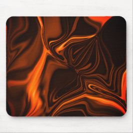 Curven of golvingen koraal, over donkere fond muismat