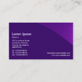 Curven - Shades van Paars Visitekaartje (Achterkant)
