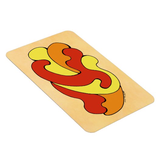 Curven voor omhulling (geel, rood, Oranje) Magneet (Rechterzijde)