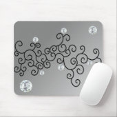 CURVES EN DIAMONDEN MUISMAT (Met muis)