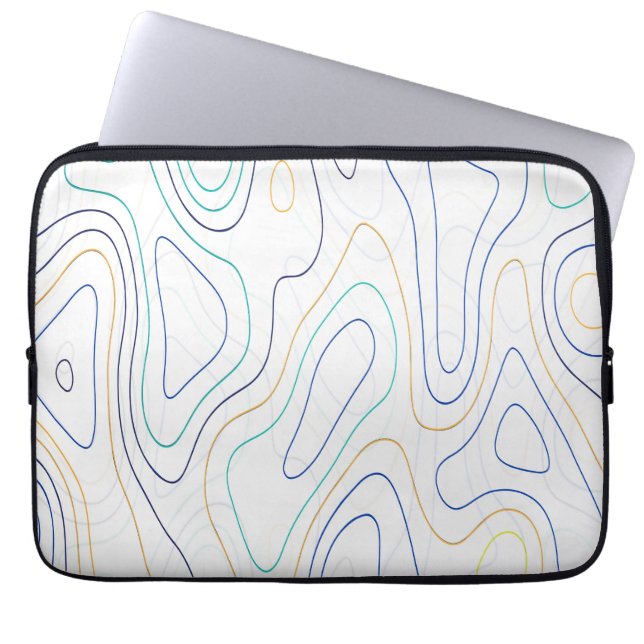 Curves Laptop Sleeve (Voorkant)