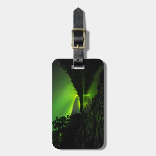 Curving Aurora Bagagelabel (Voorkant verticaal)