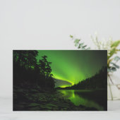 Curving Aurora Briefpapier (Staand voorkant)