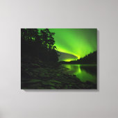 Curving Aurora Canvas Afdruk (Voorkant)