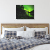 Curving Aurora Canvas Afdruk (Insitu (Slaapkamer))