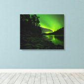 Curving Aurora Canvas Afdruk (Insitu (Houten vloer))