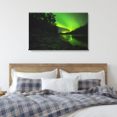 Curving Aurora Canvas Afdruk (Insitu (Slaapkamer))