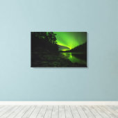 Curving Aurora Canvas Afdruk (Insitu (Houten vloer))