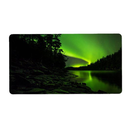 Curving Aurora Etiket (Voorkant)