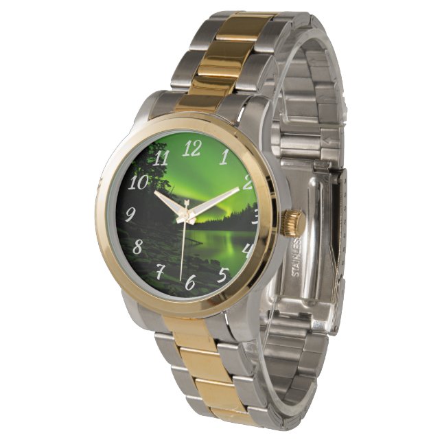 Curving Aurora Horloge (Gekanteld)