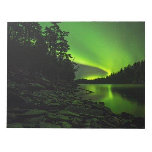 Curving Aurora Notitieblok (Voorkant)