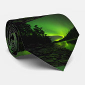 Curving Aurora Stropdas (Opgerold)