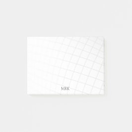 Curving grafiek vervaagt post-it® notes