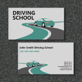 Curving Road - Driving School Visitekaartje