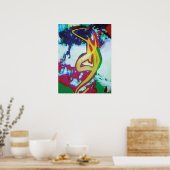 Curviture KC Afbeelding Poster (Keuken)