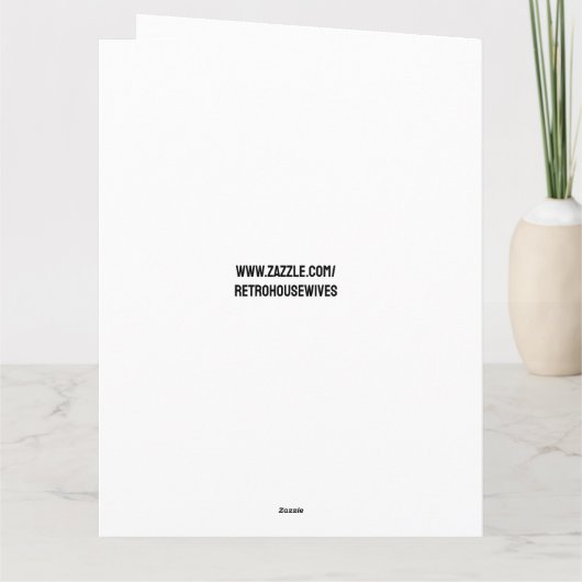 CURVY BARE BILLEN HILDA  KERSTKAART KAART (Achterkant)