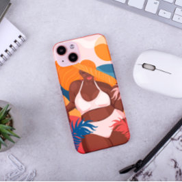 Curvy Black Woman, klaar voor bedekking Case-Mate iPhone 14 Hoesje