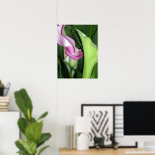 Curvy Calla Lilies Print (Thuiskantoor)