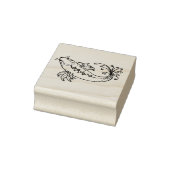 Curvy Fish I Rubberstempel (Stempel)