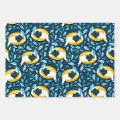 Curvy Girl Swimming Wrapping Paper Set (Voorkant)