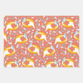 Curvy Girl Swimming Wrapping Paper Set (Voorkant)