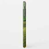 Curvy-lijnen in de groene Toscane iPhone-case Case-Mate iPhone Case (Achterkant/links)