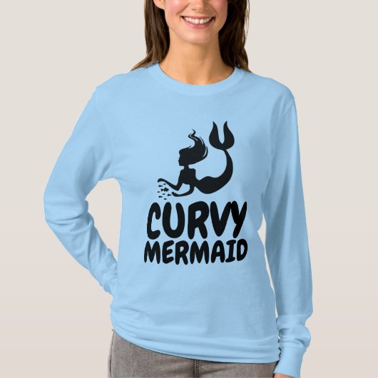 CURVY MERMAID Summer T-Shirts (Voorkant)