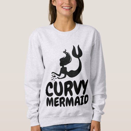 CURVY MERMAID T-Shirts SWEATSHIRS (Voorkant)