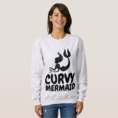 CURVY MERMAID T-Shirts SWEATSHIRS (Voorkant volledig)