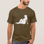 Curvy Mudflap Girl/Mudflap Gal T-shirt (Voorkant)